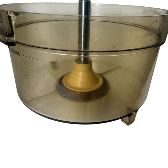 Vintage GE Food Processor Replacement part D2F91-4200 BOWL ONLY - Picture 4 of 14